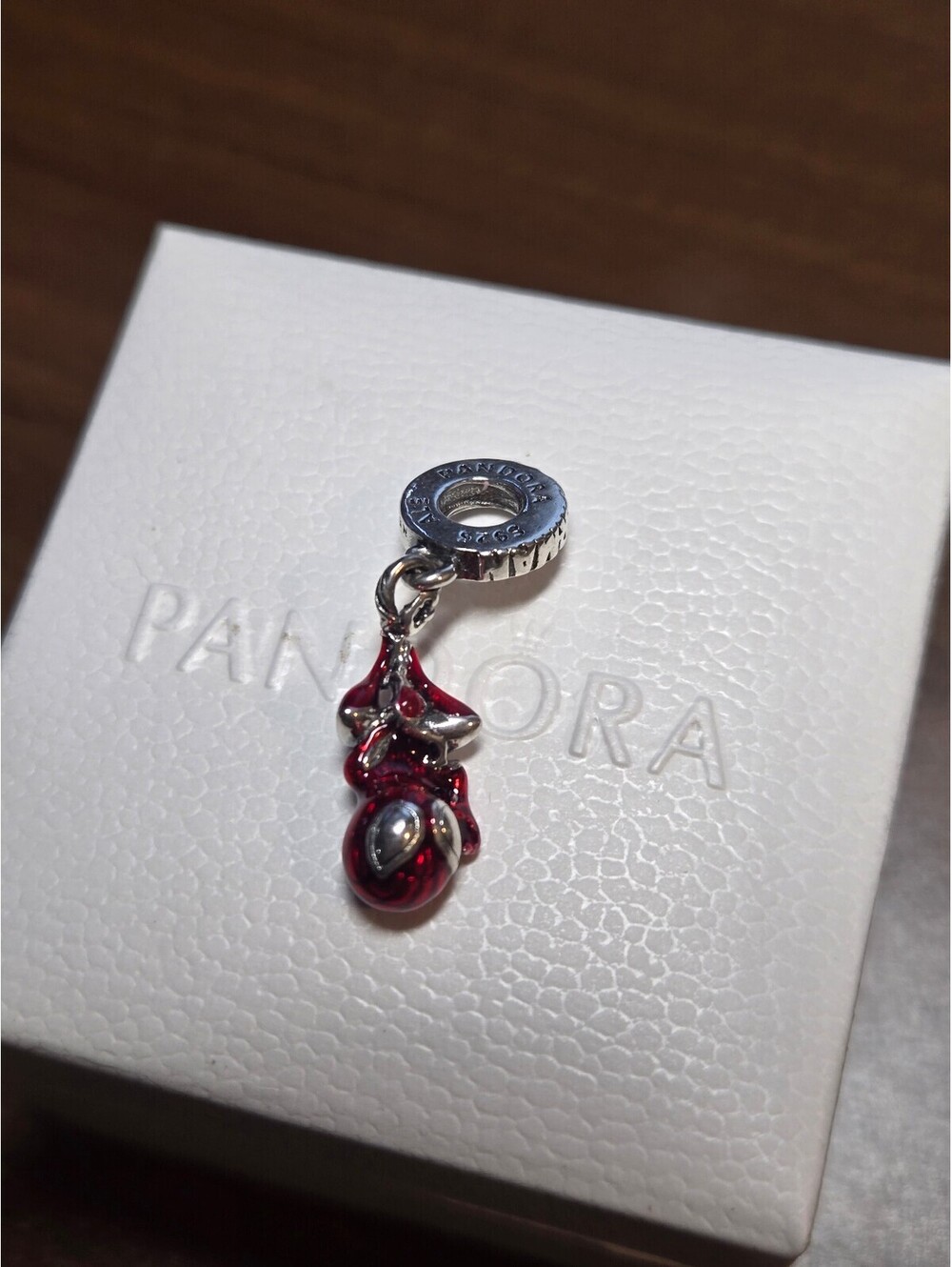 Spiderman pandora charm